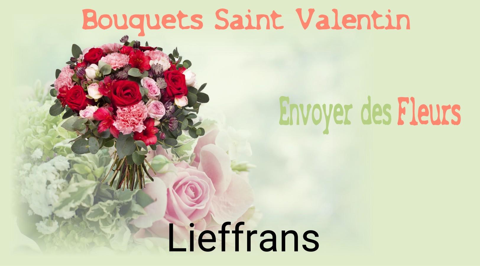 Roses de Saint-Valentin livrées à Lieffrans